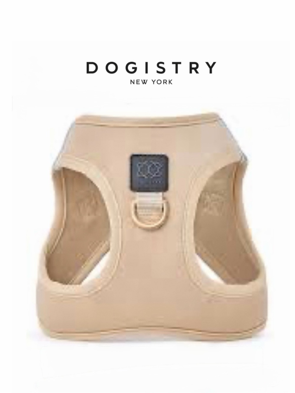 NWT Dogistry New York SoHo Dog Harness with D-Ring Size: Medium - Color: Dune